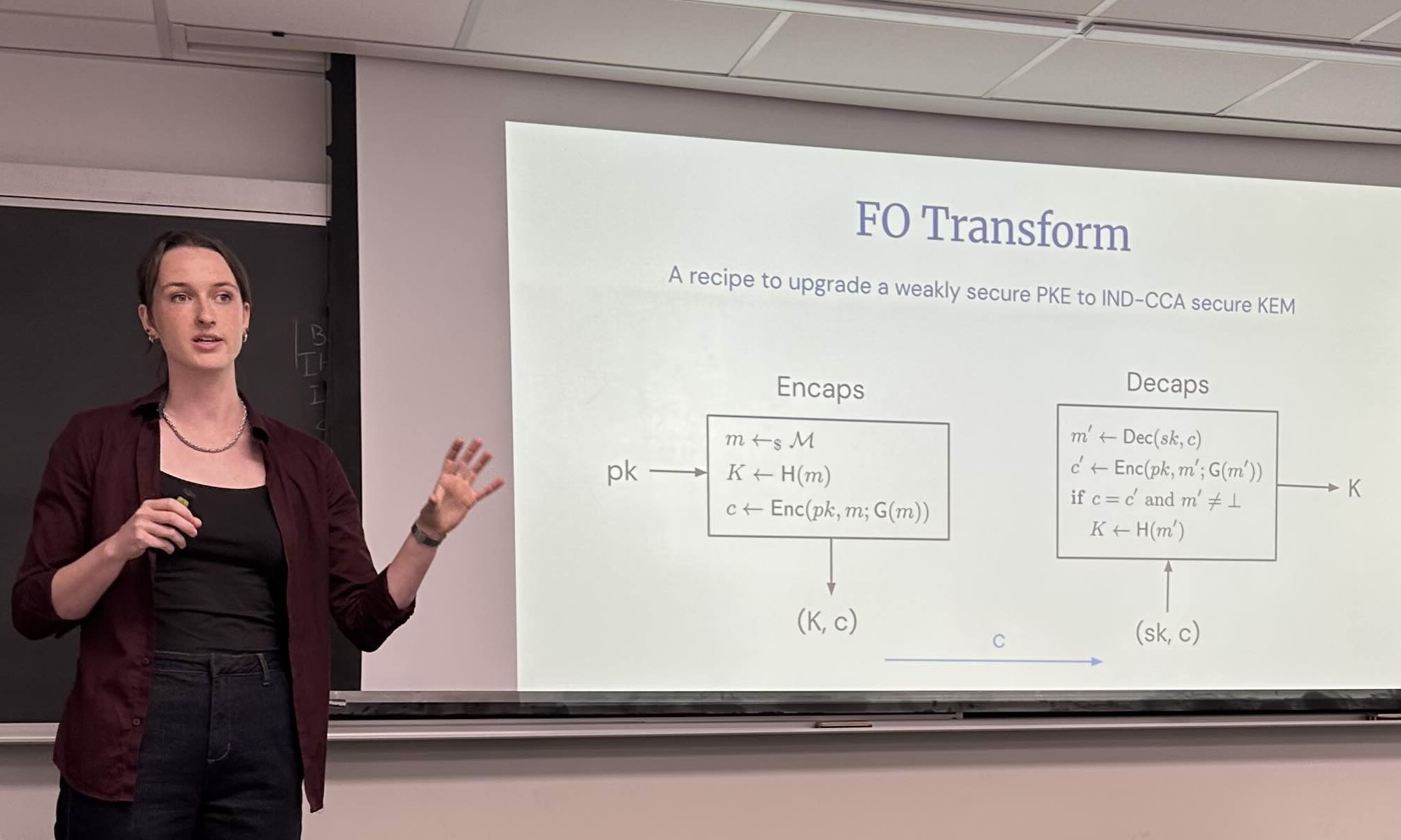 Presentation at SUMM